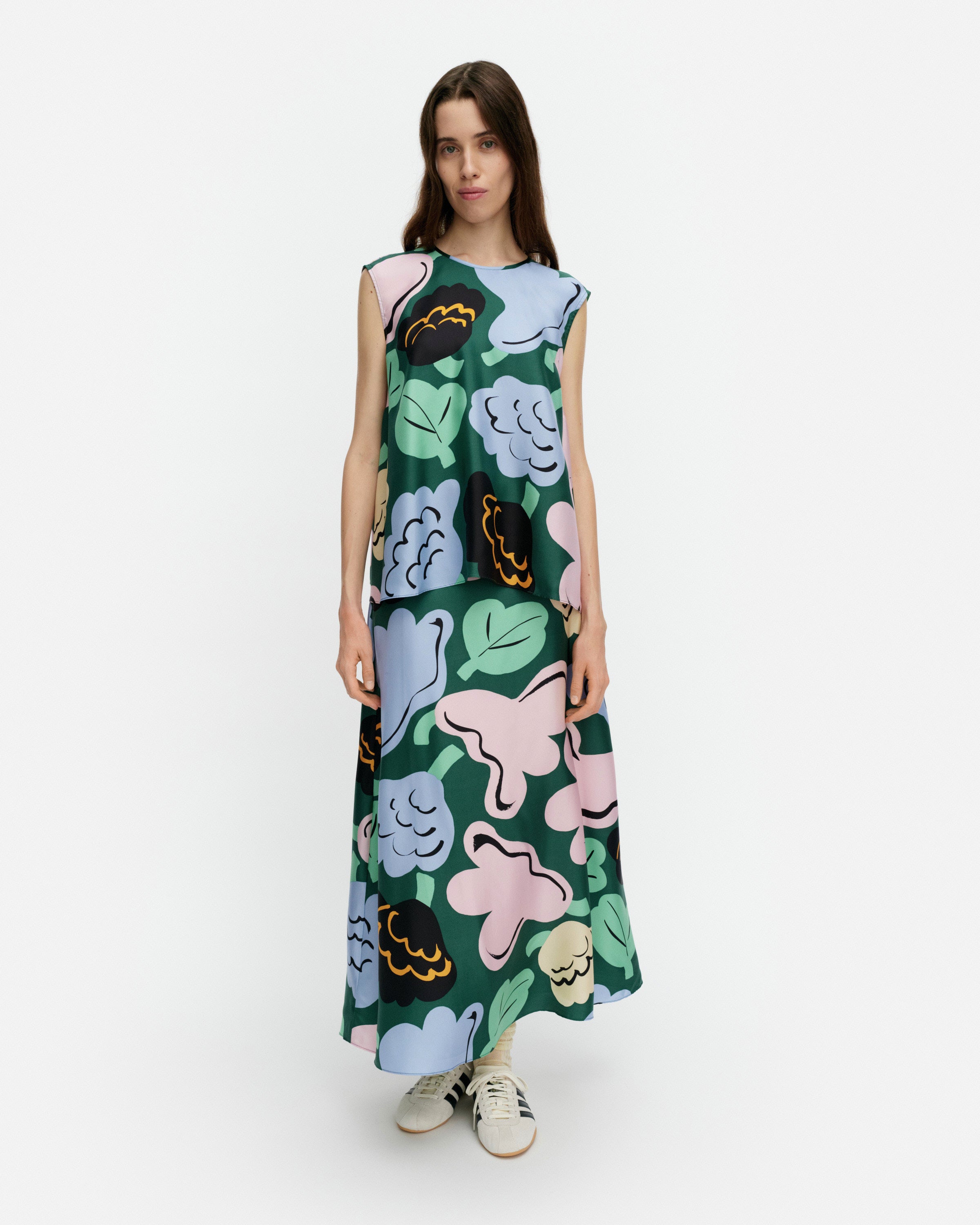Katoava Kukasta Kukkaan Silk Vest