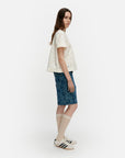 Alustus Unikko Lace Short Sleeve Blouse 57cm