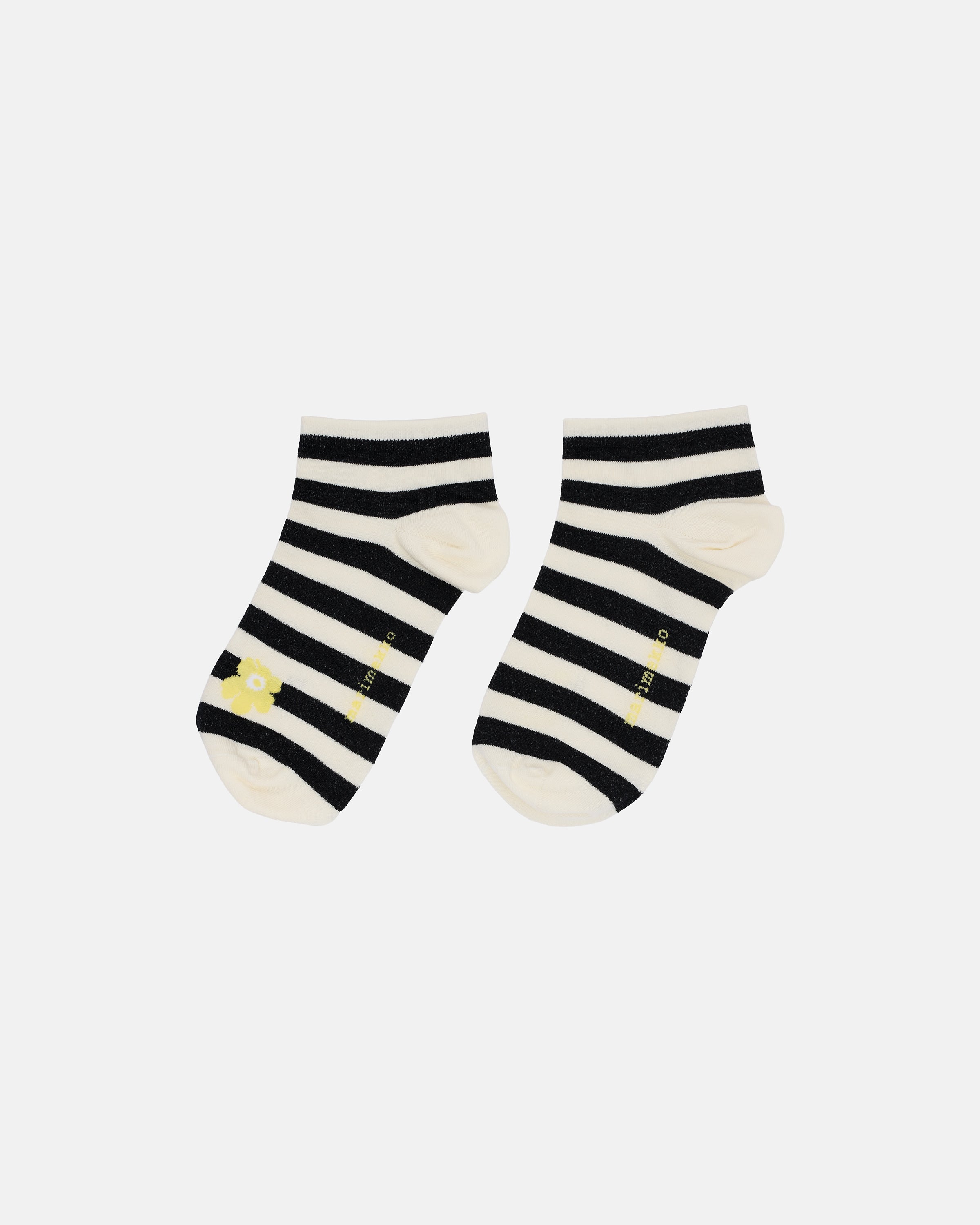 Rasu Tasaraita Unikko Trainer Socks