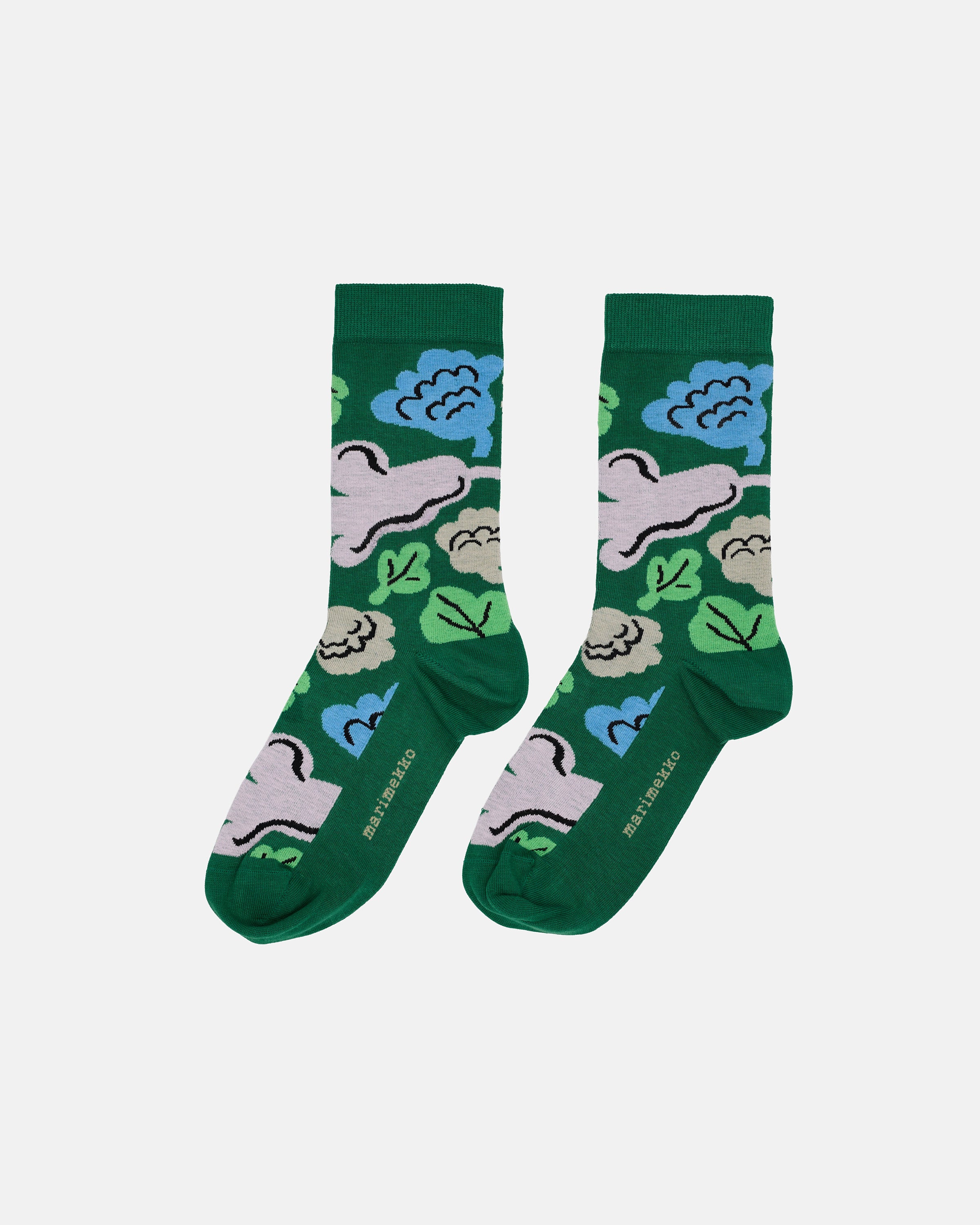 Linjaus Kukasta Kukkaan Socks