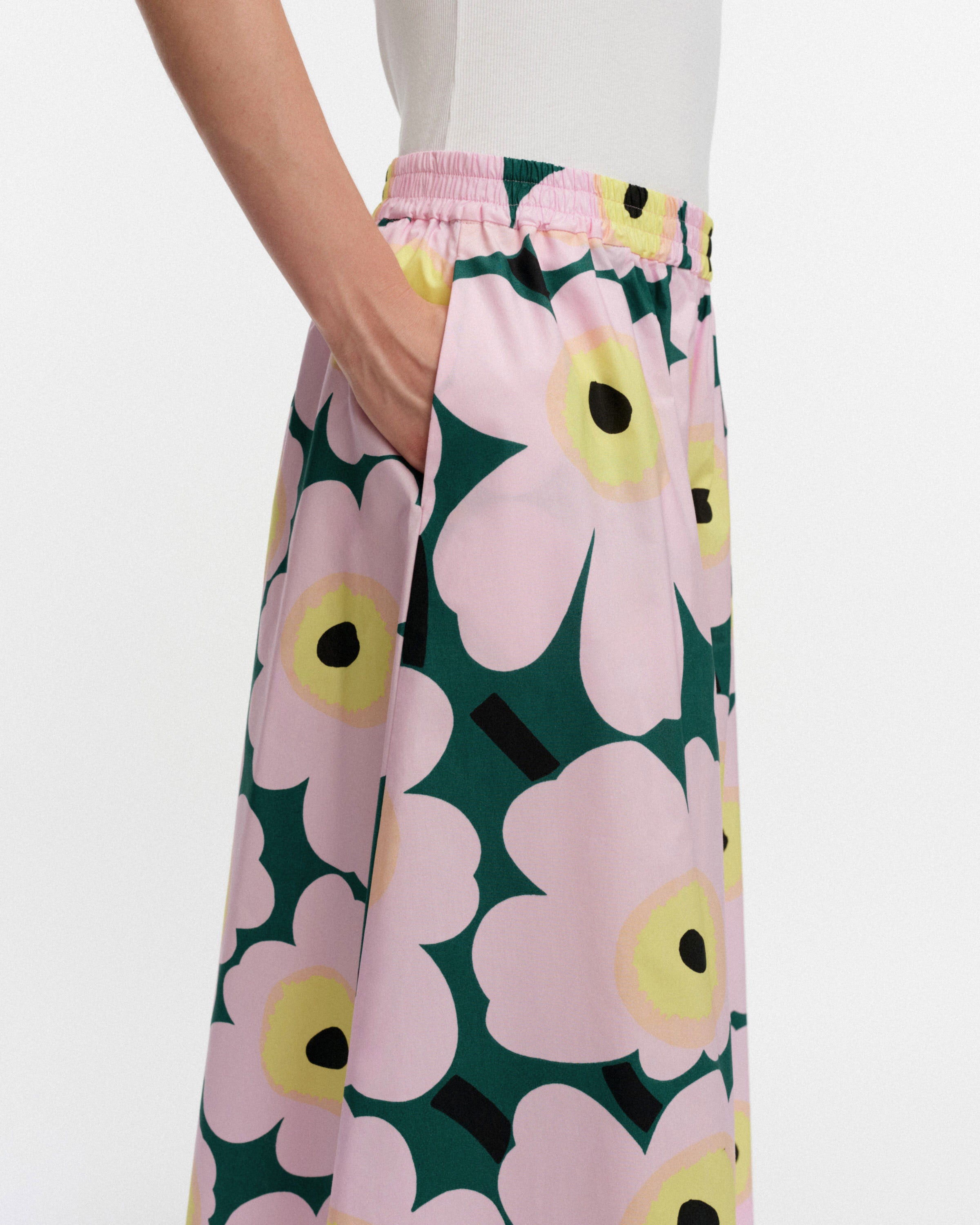 ASIA EXCLUSIVE KEARTE UNIKKO CROPPED WIDELEG TROUSERS | MARIMEKKO