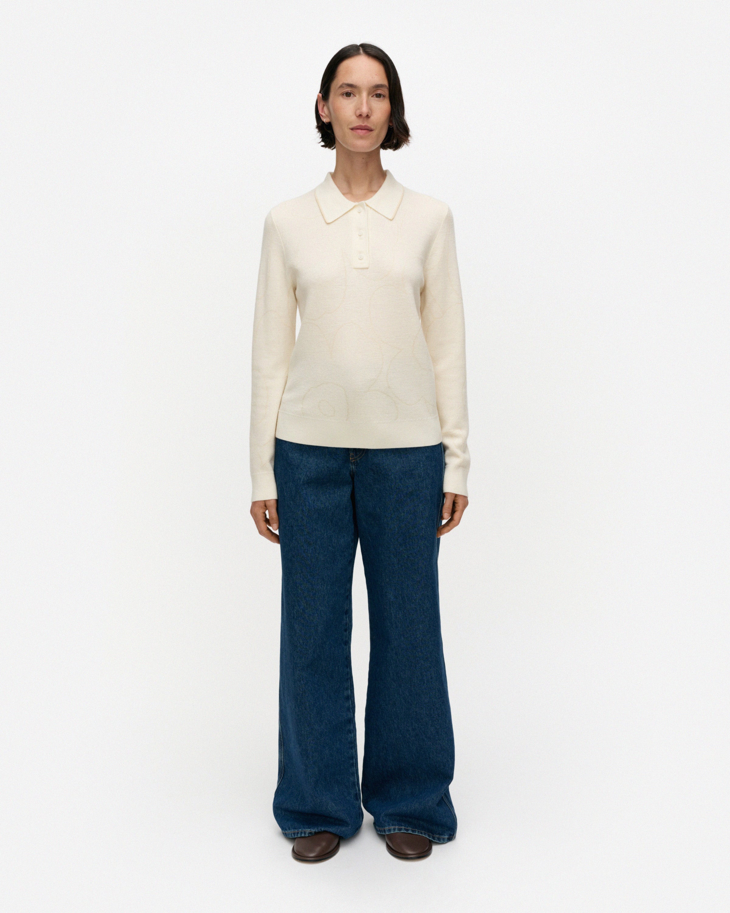Liikkua Outline Unikko Polo Knitted Pullover 59cm