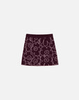 Toistuva Outline Unikko Knitted Mini Skirt 44cm