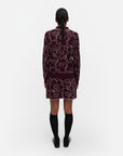 Toistuva Outline Unikko Knitted Mini Skirt 44cm