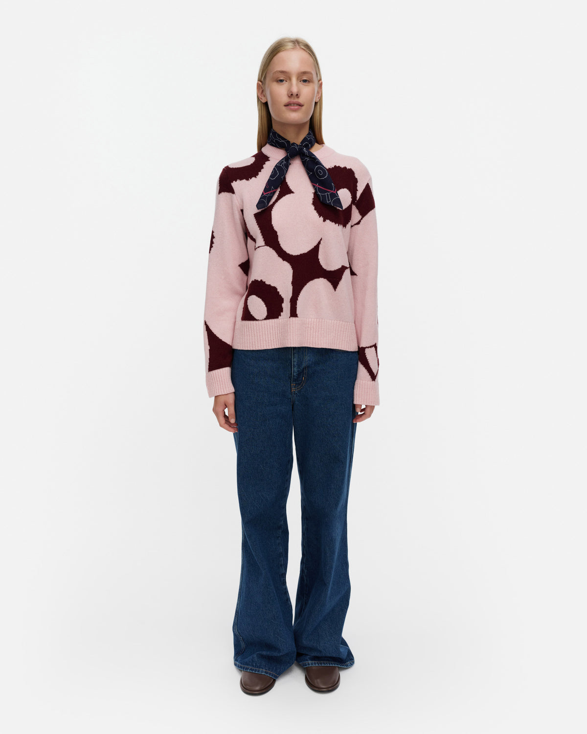 Aatto Unikko Knitted Wool Pullover 59cm