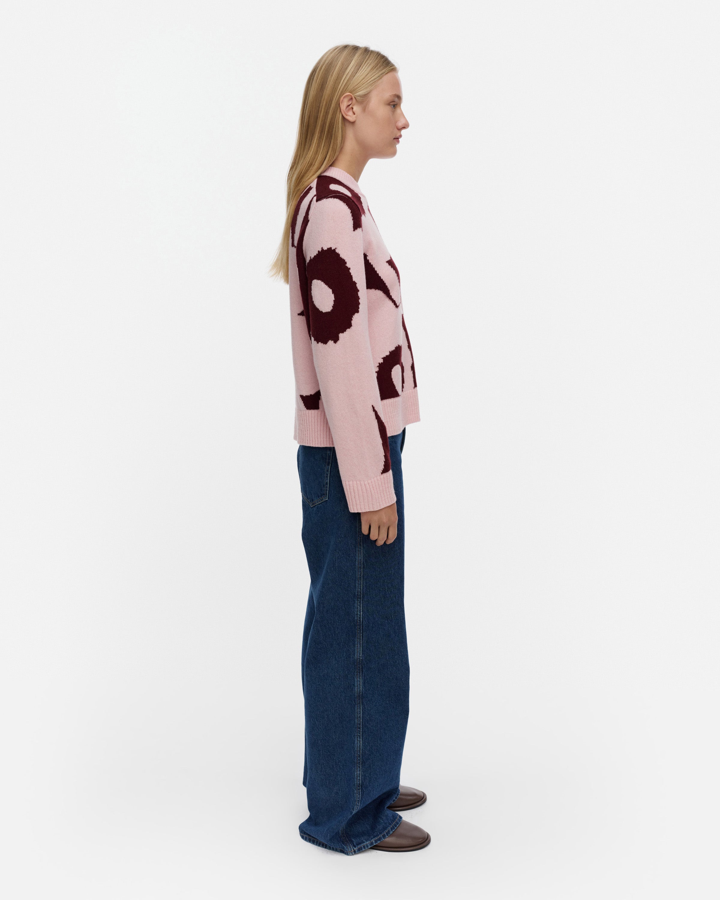 Aatto Unikko Knitted Wool Pullover 59cm