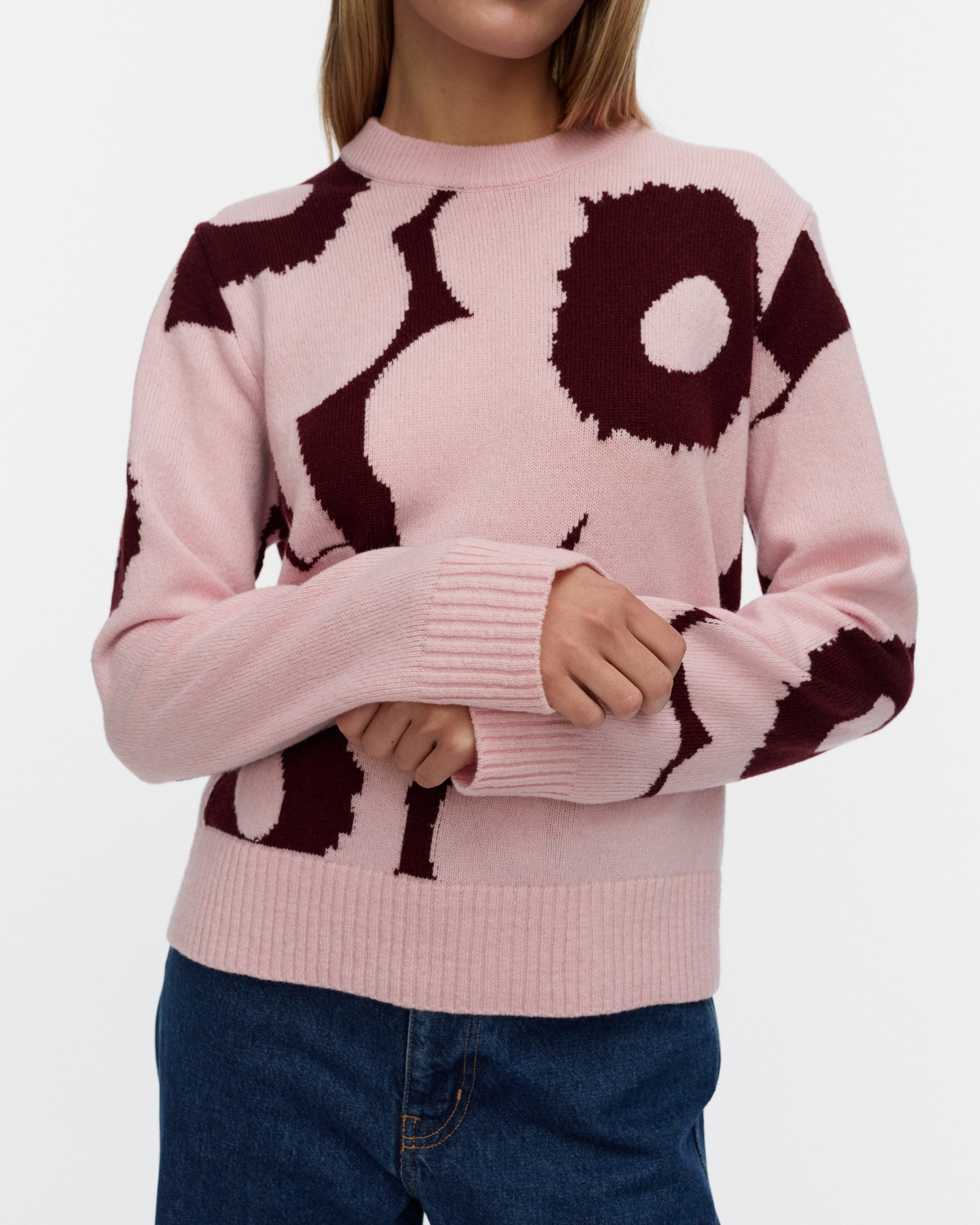 Aatto Unikko Knitted Wool Pullover 59cm