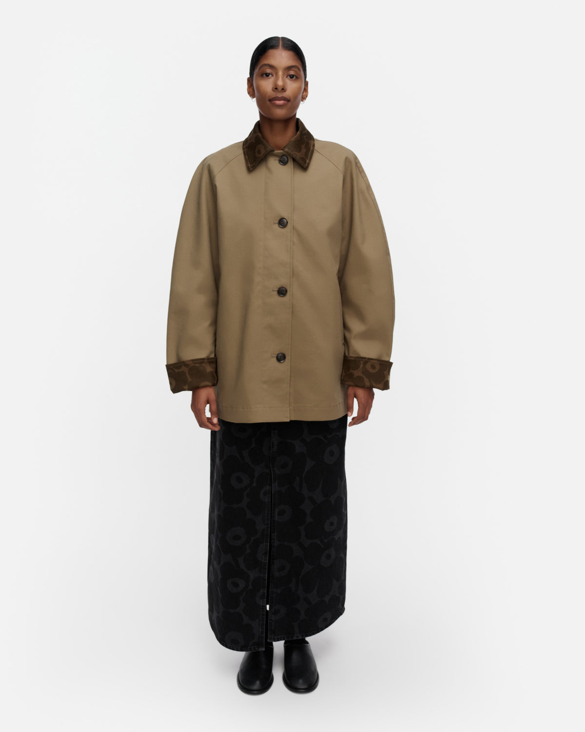 Essee Solid Coat 79cm