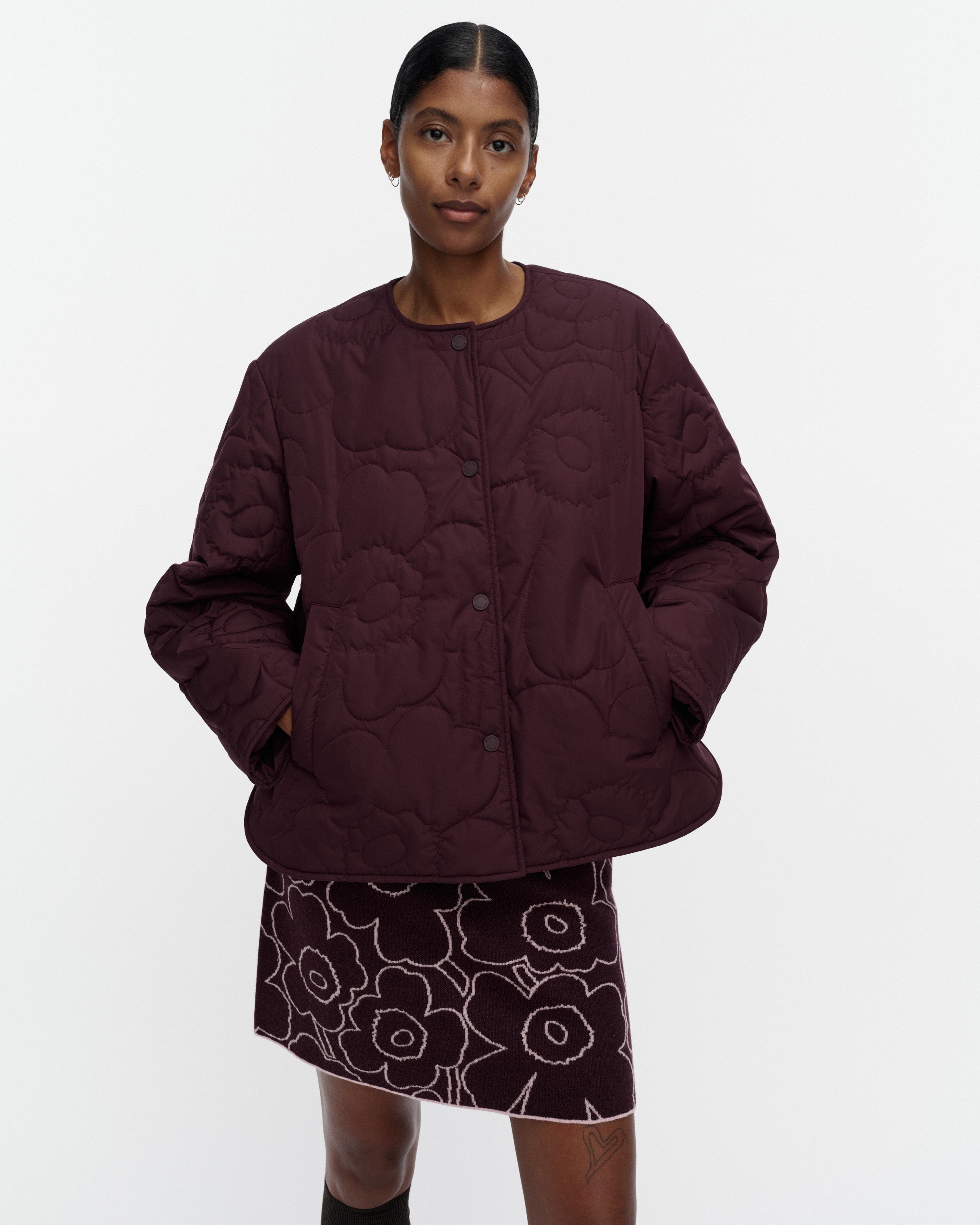 Kapseli Unikko Lightweight Padded Coat 66cm