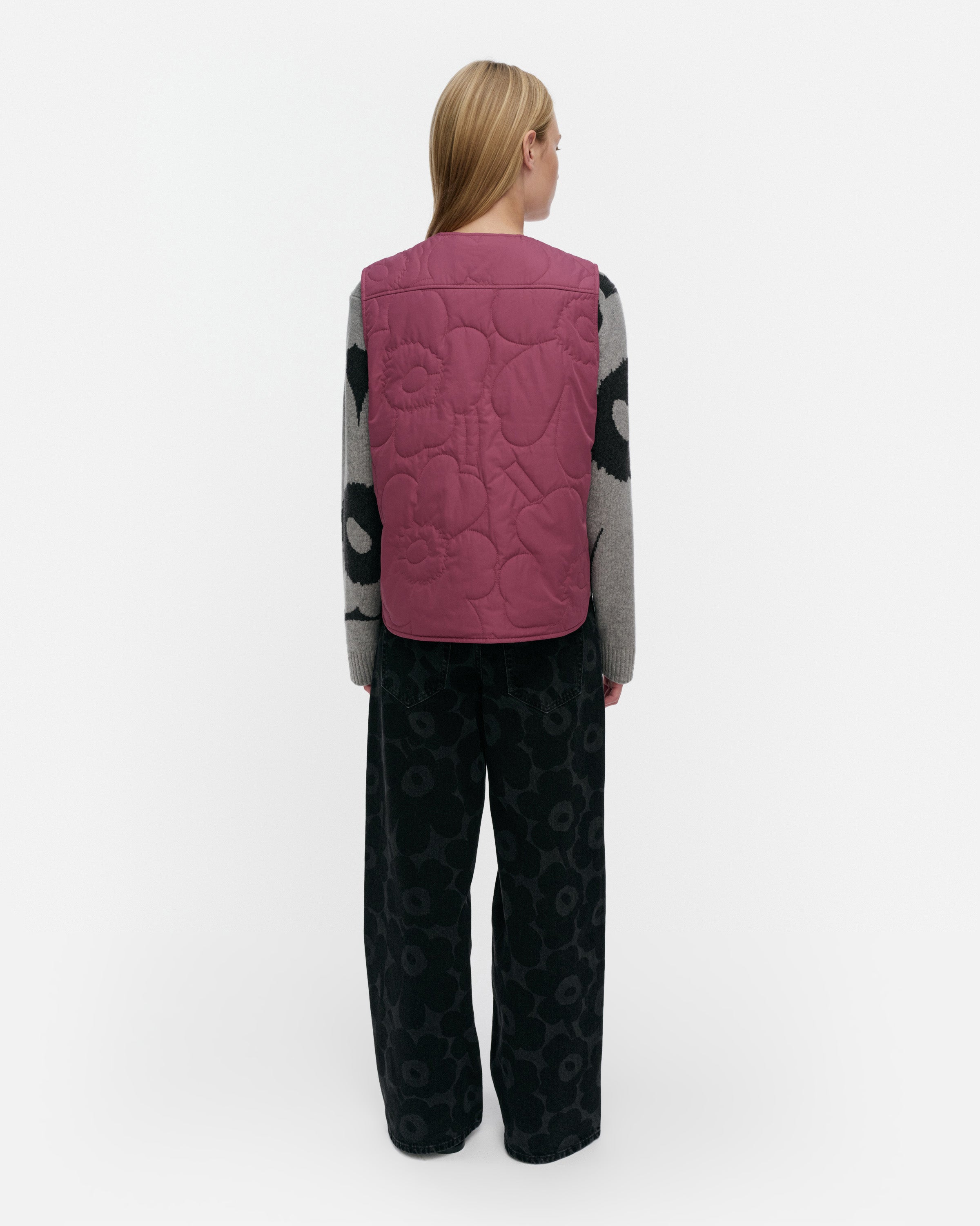 Kaiverrus Outline Unikko Padded Vest Jacket 63cm