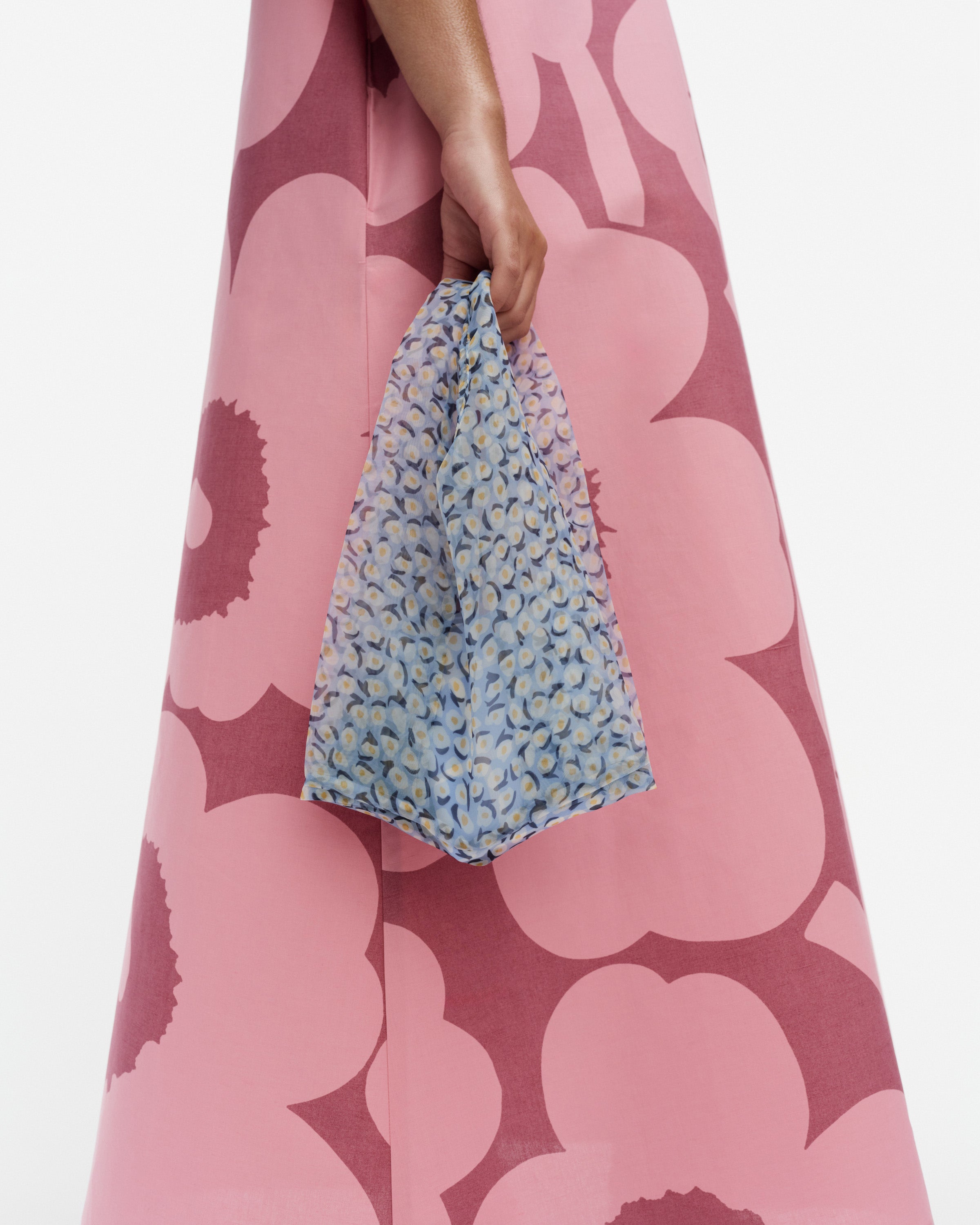 Sheer Polyester Tote Pikku Vikuri Bag 35X22cm