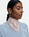 Pesofati Outline Unikko Cotton Scarf 65X65cm