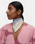 Pesofati Pikku Ruutu Cotton Scarf 65X65cm