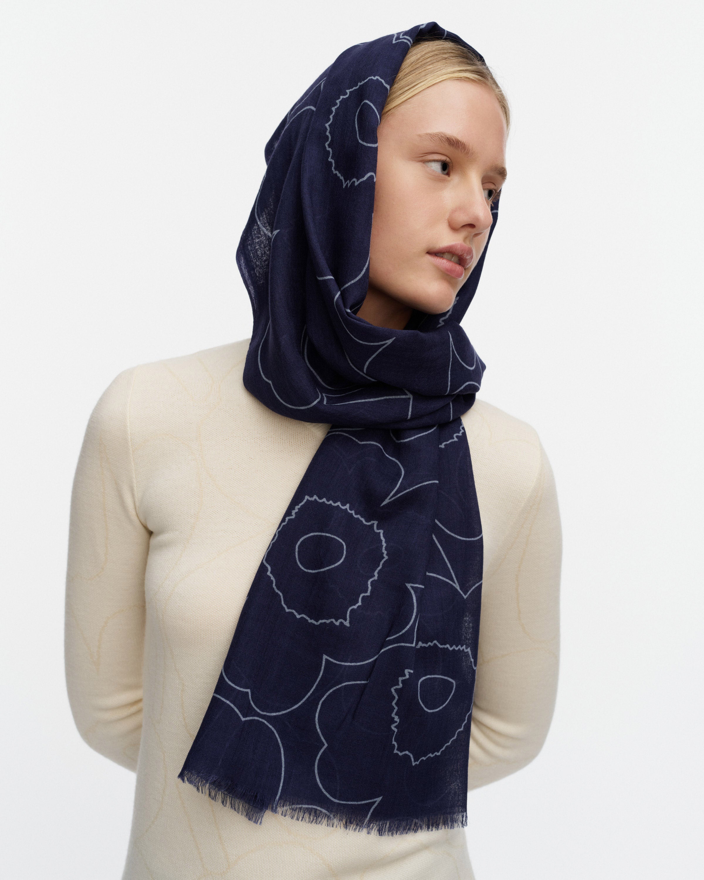 Fiore Outline Unikko Scarf