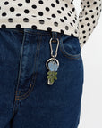 Kioski Puhallus Vihkiruusu Key Chain