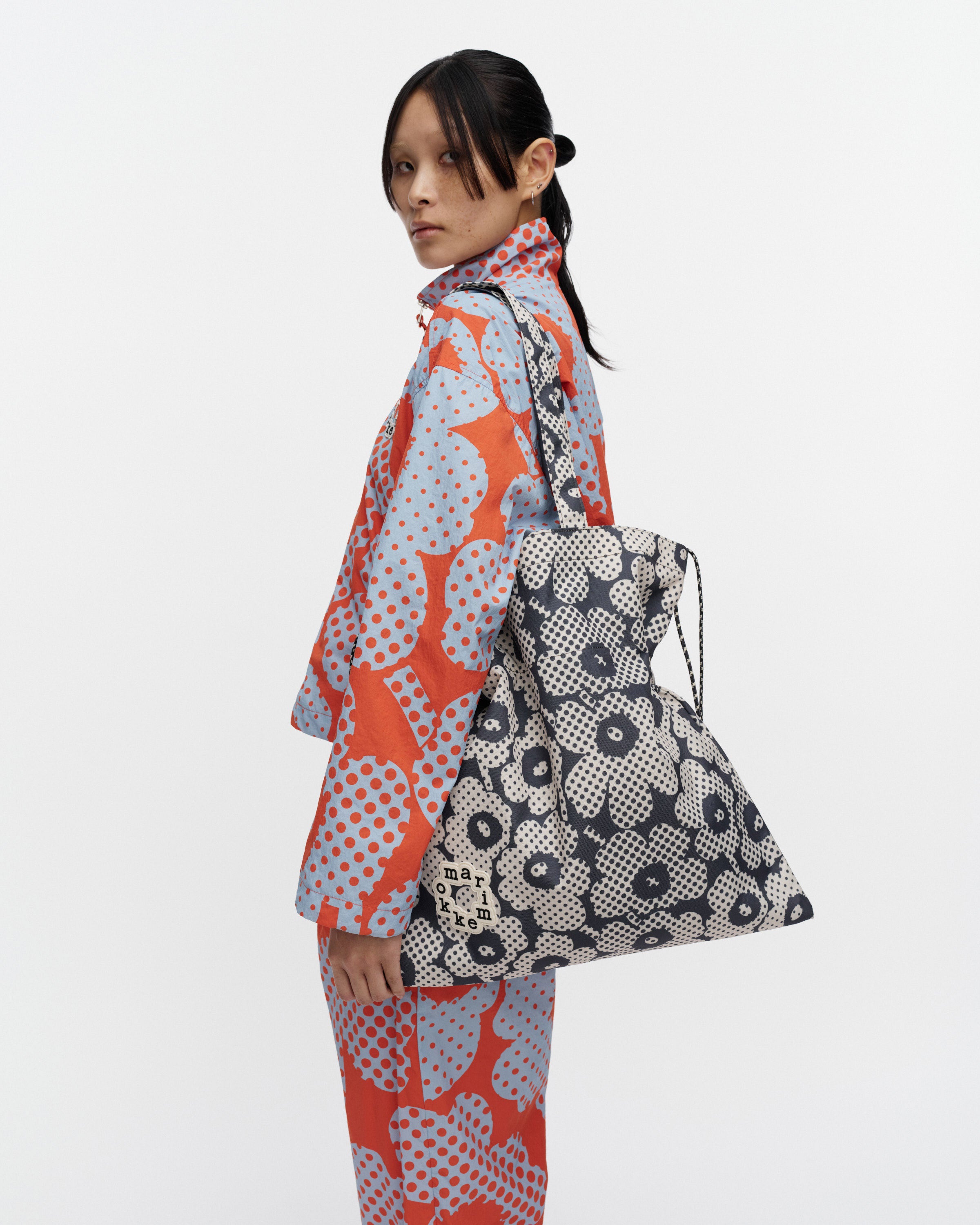 Kioski Onni Metka Unikko Tote Bag 45X45cm