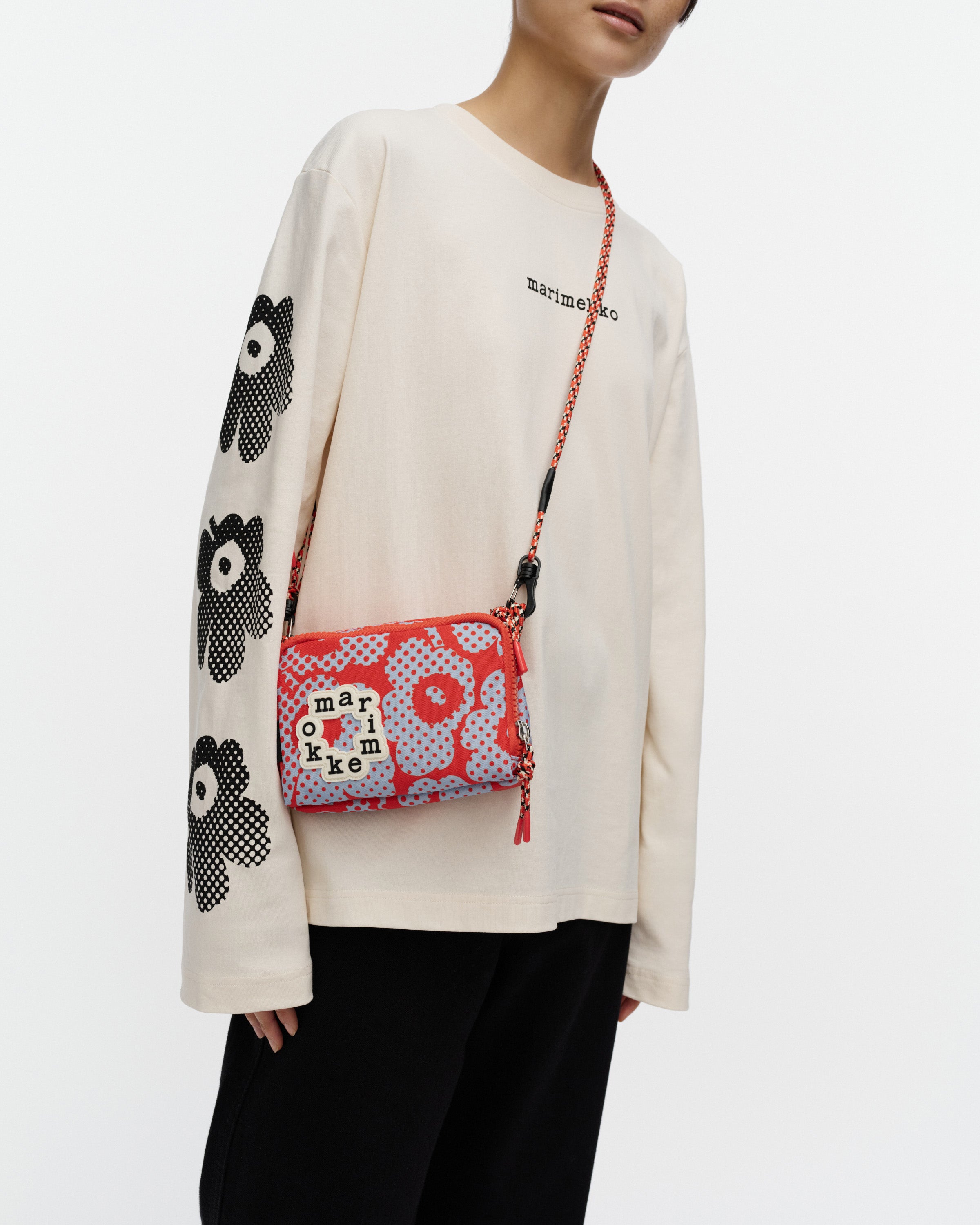 Kioski Onni Iloisa Unikko Poly Shoulder Bag 12X17X6cm