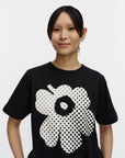 Kioski Erna Unikko Placement Short Sleeve Top