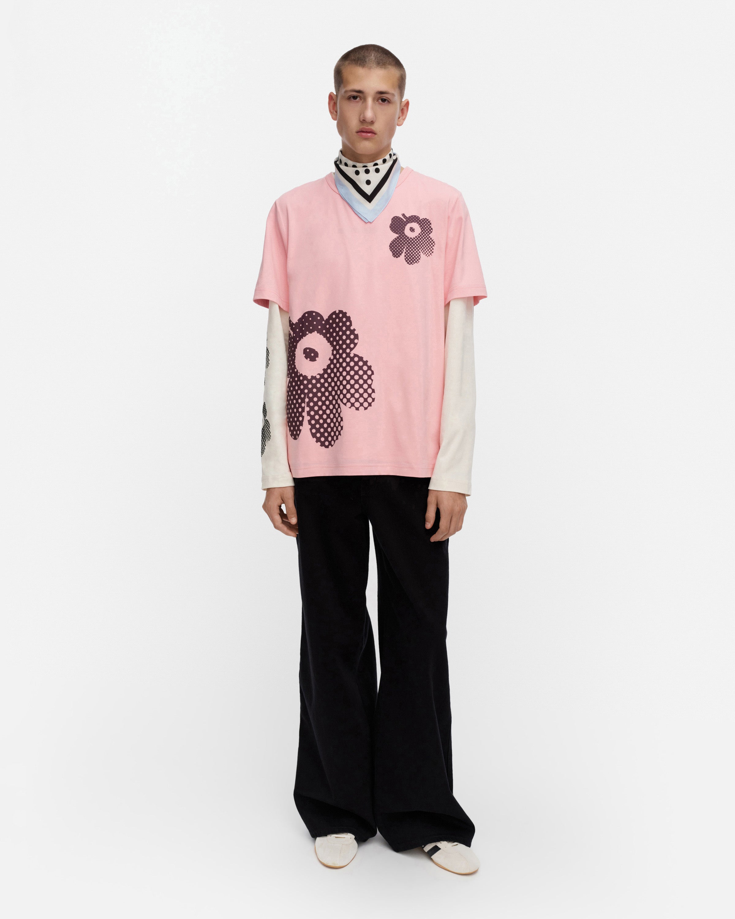 Kioski Vihne Unikko Placement Short Sleeve Top 71cm