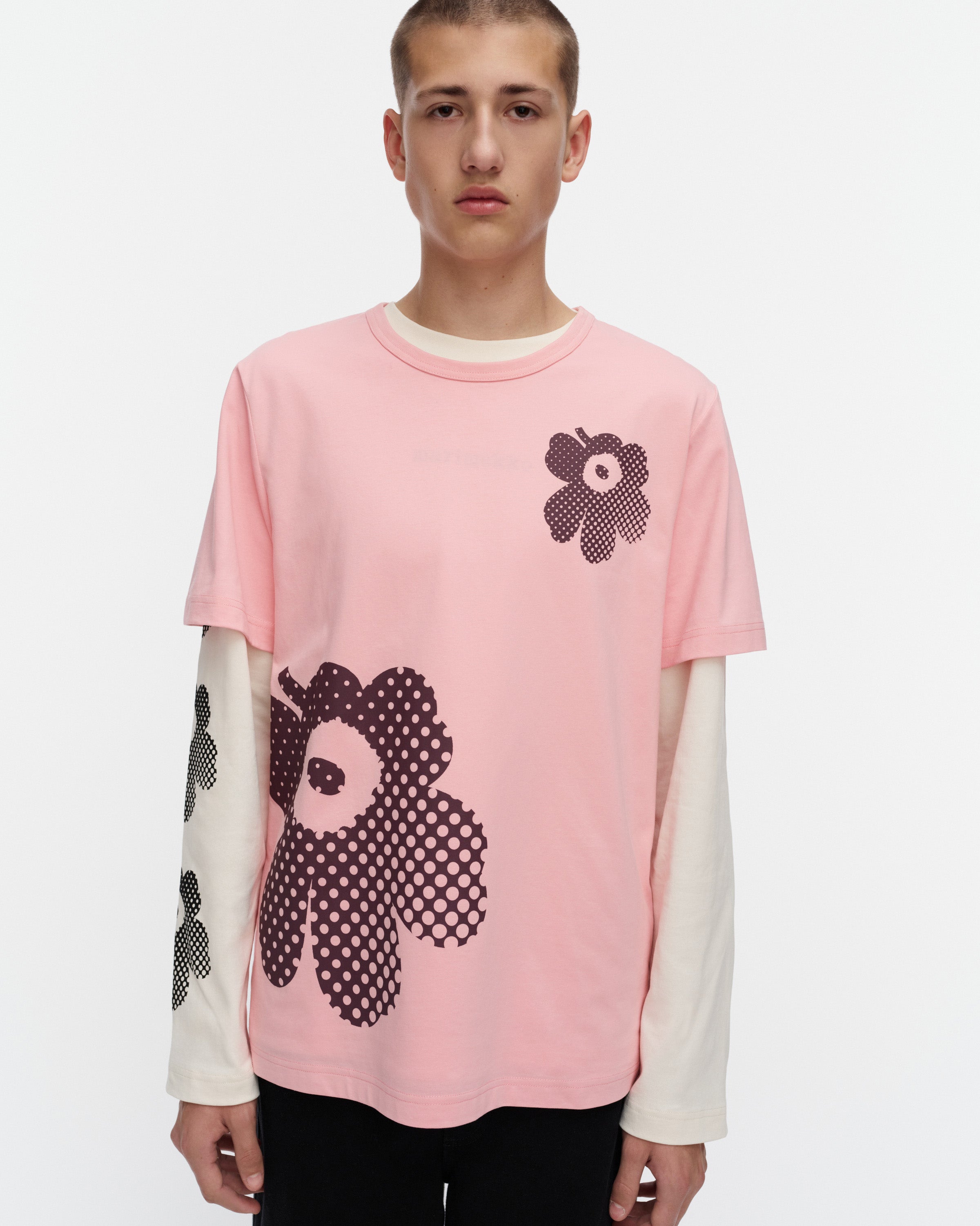 Kioski Vihne Unikko Placement Short Sleeve Top 71cm