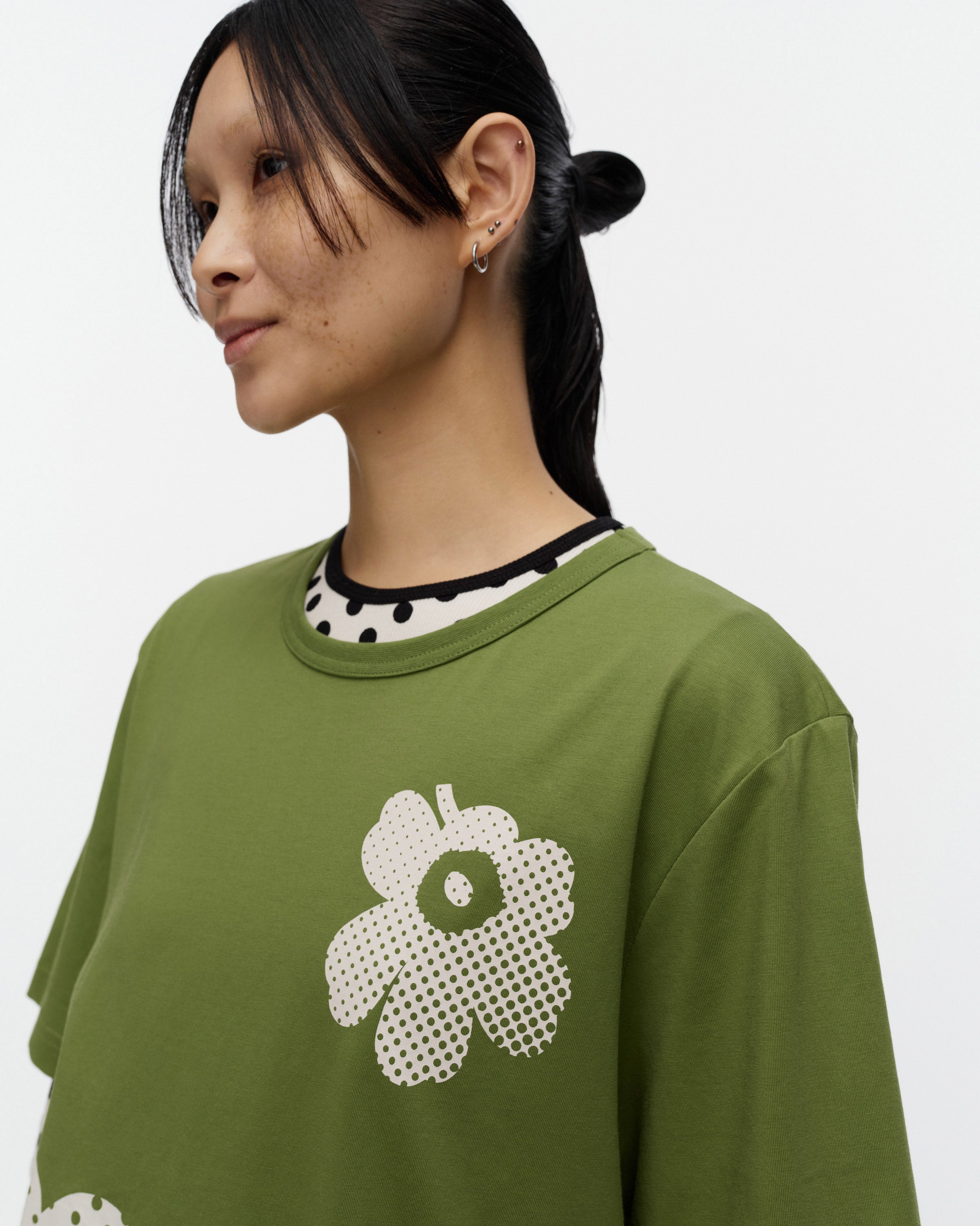 Kioski Vihne Unikko Placement Short Sleeve Top 71cm