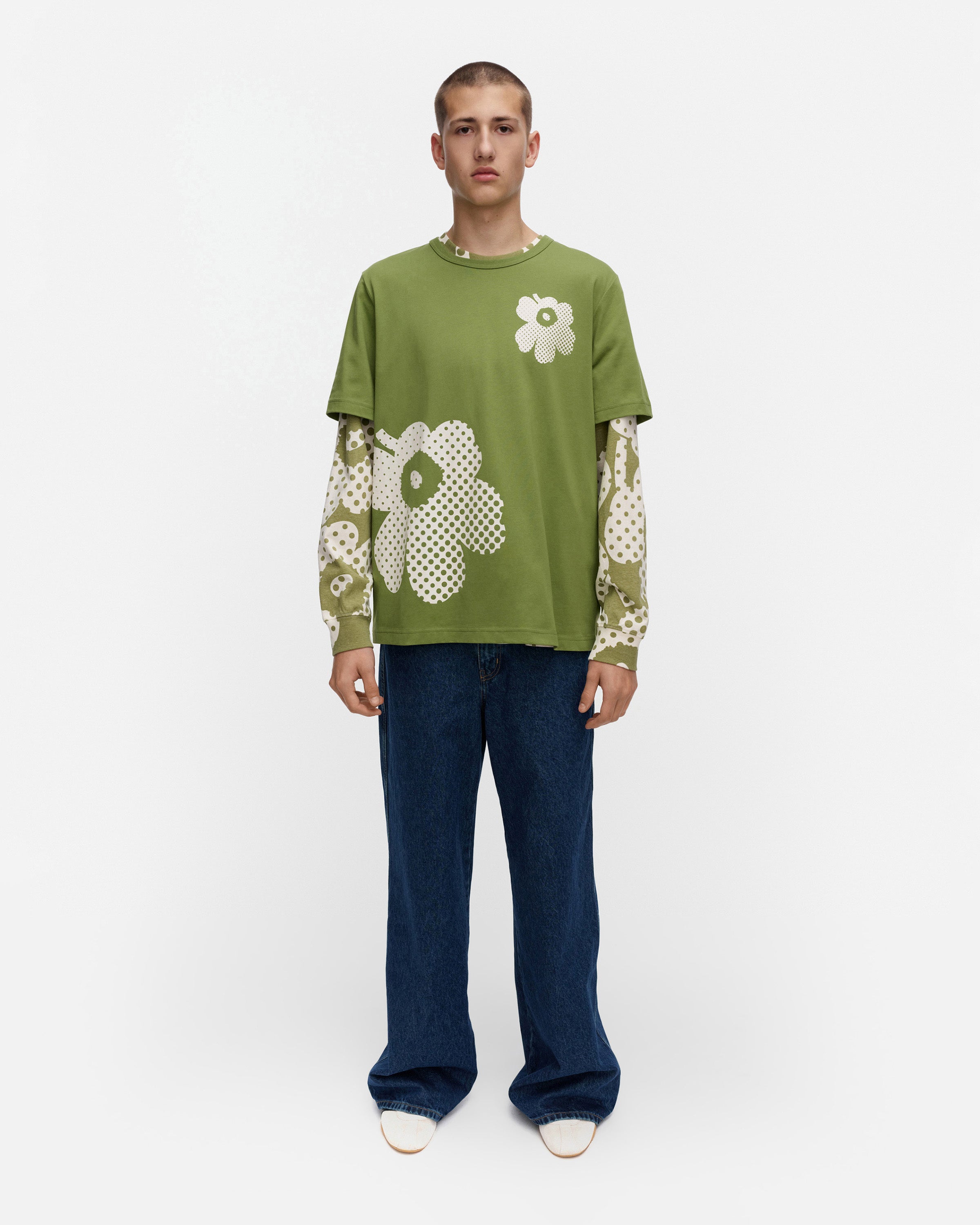 Kioski Vihne Unikko Placement Short Sleeve Top 71cm