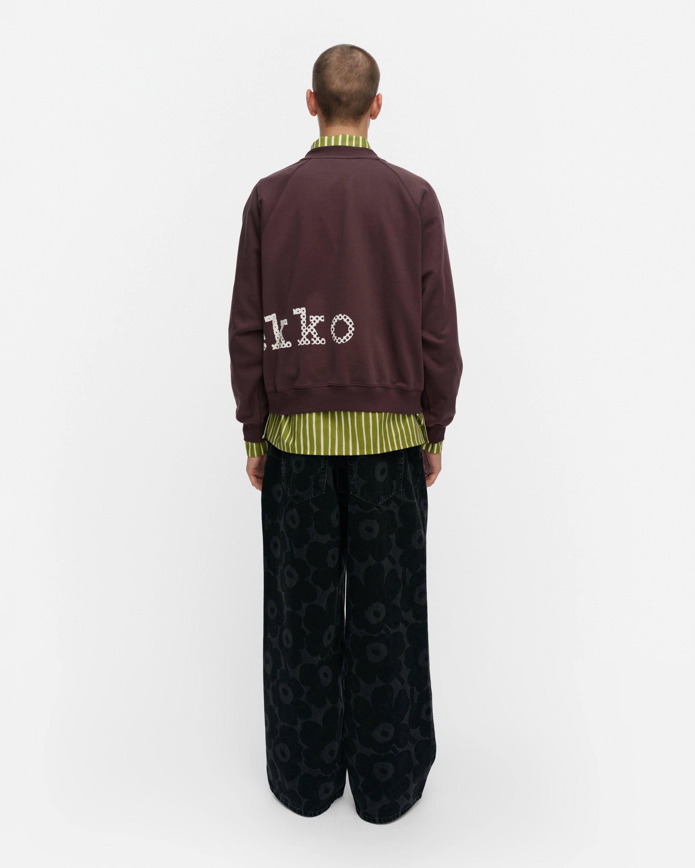 Kioski Riemu Logo Placement Sweater Long Sleeve Top
