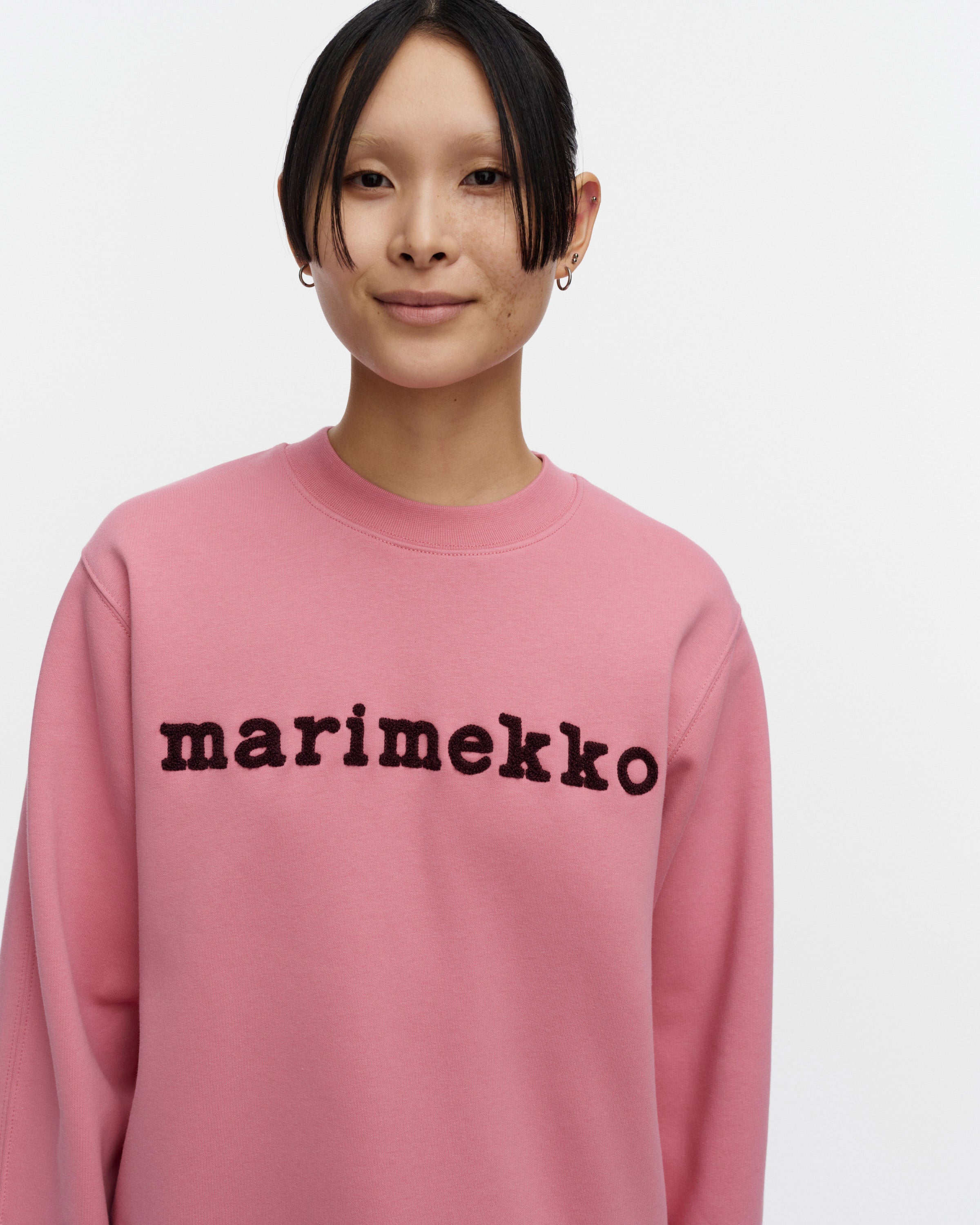 Kioski Trilce Embroidery Logo Placement Fleece Sweater Long Sleeve Top 57cm