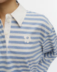 Kioski Kipina Tasaraita Unikko Polo Long Sleeve Tee 55cm