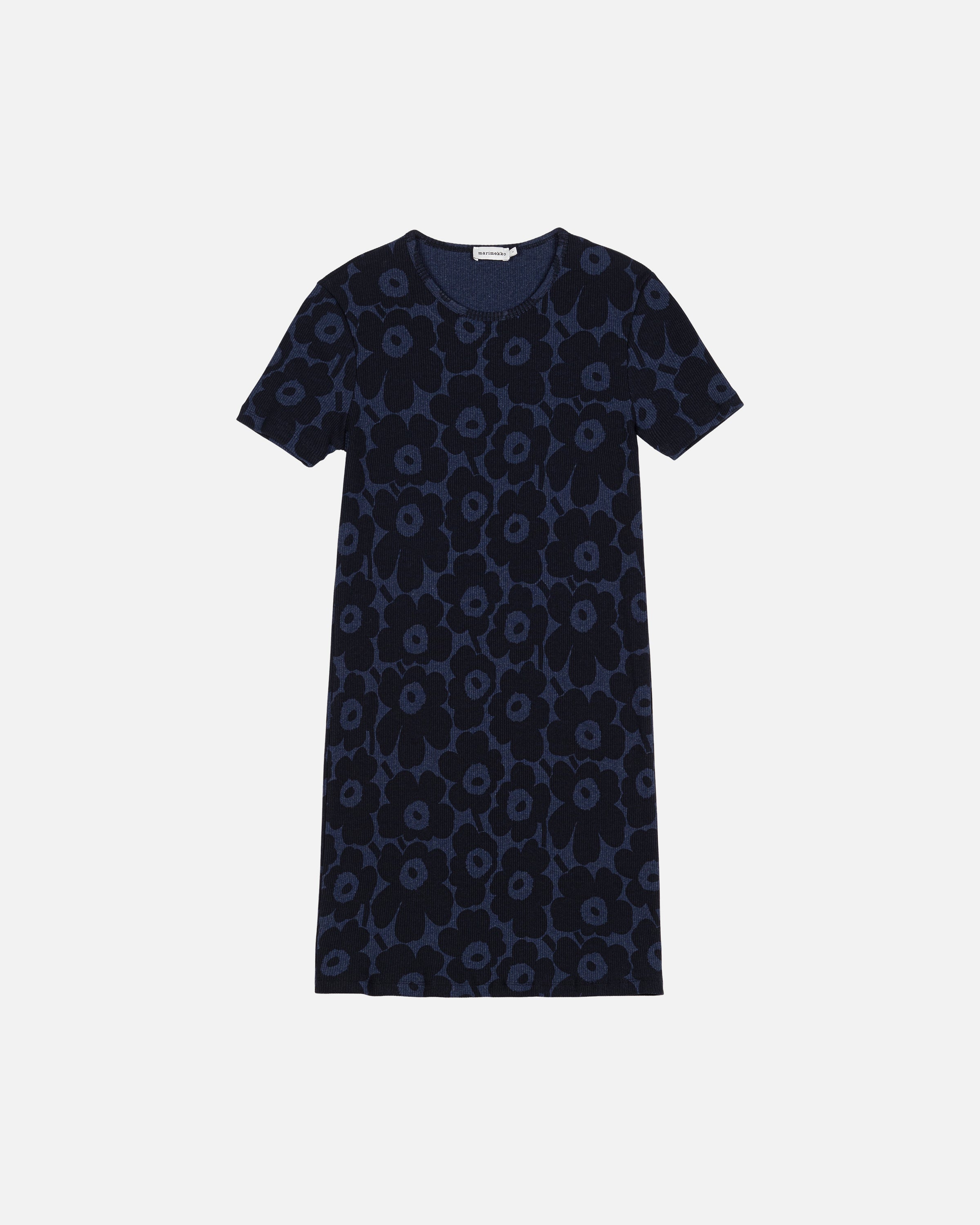 Vaihteleva Unikko Rib Slim Dress 88cm