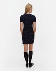 Vaihteleva Unikko Rib Slim Dress 88cm