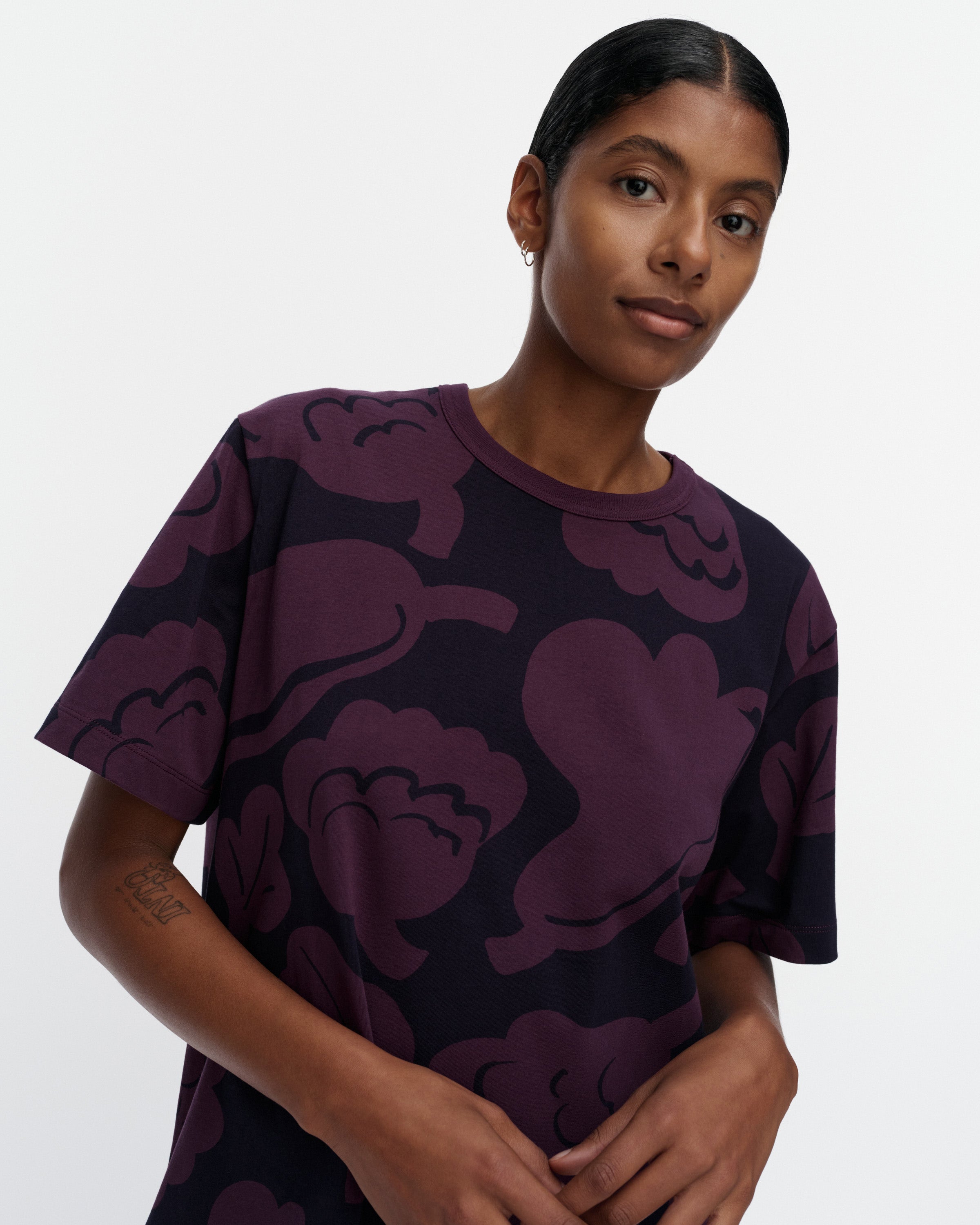 Skenaario Kukasta Kukkaan Short Sleeve Top 72cm