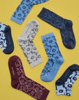 Linjaus Unikko Melange Socks