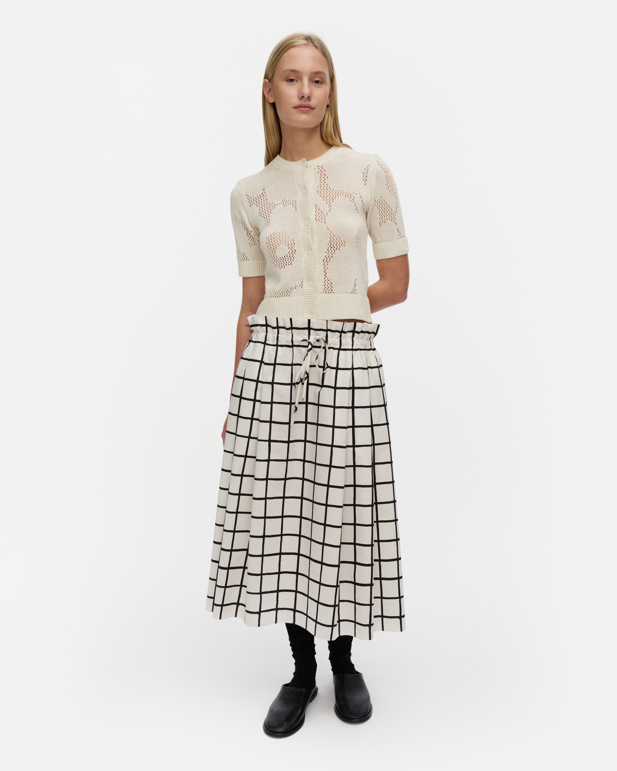Kirjoitus Iso Ruutu Skirt 80cm