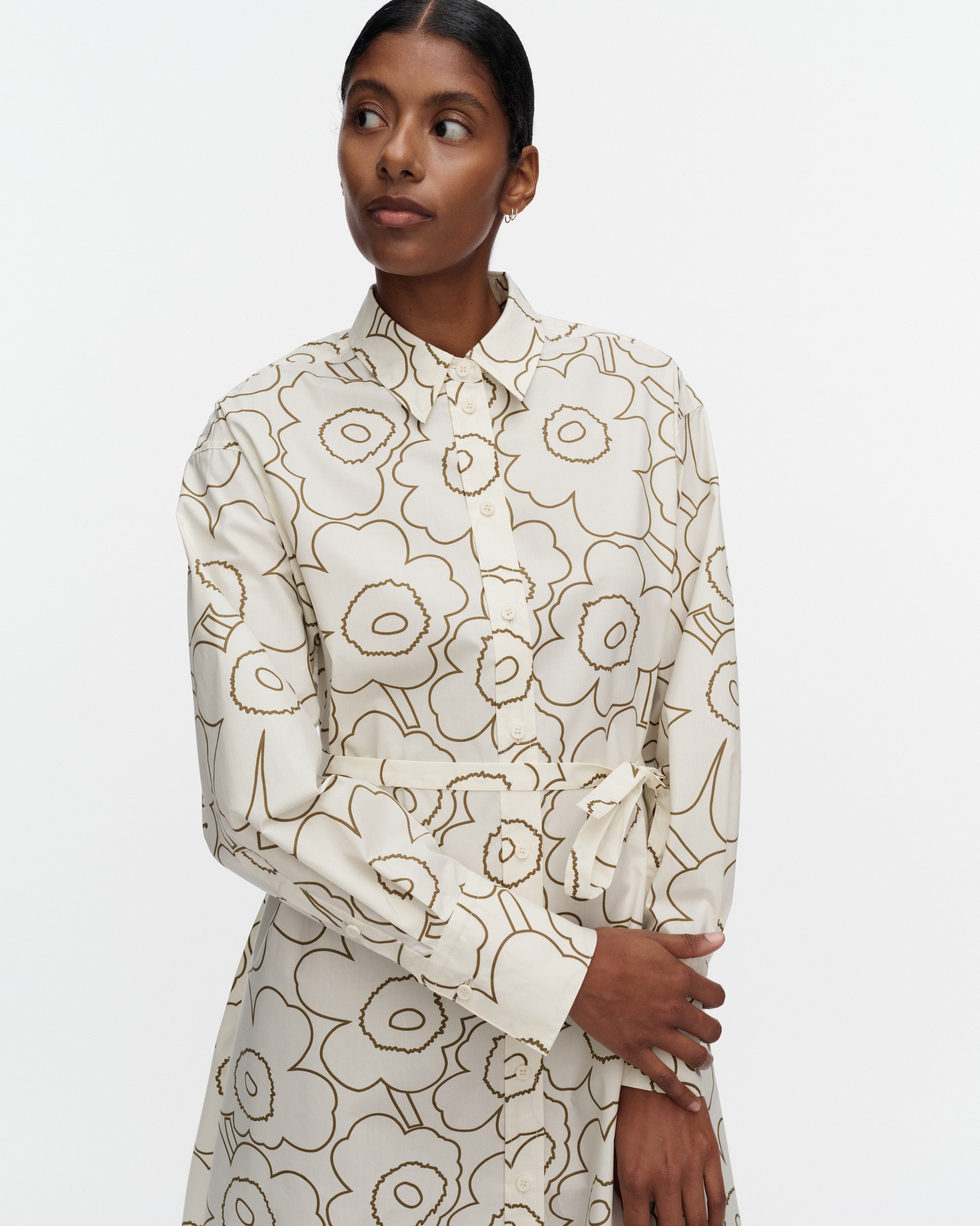 Kuvitelma Outline Unikko Shirt Dress 90cm