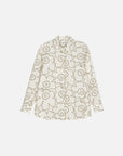 Tilla Outline Unikko Cotton Poplin Shirt Shirt 72cm