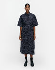 Popliini Outline Unikko Shirt Dress 120cm