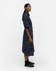 Popliini Outline Unikko Shirt Dress 120cm