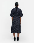 Popliini Outline Unikko Shirt Dress 120cm