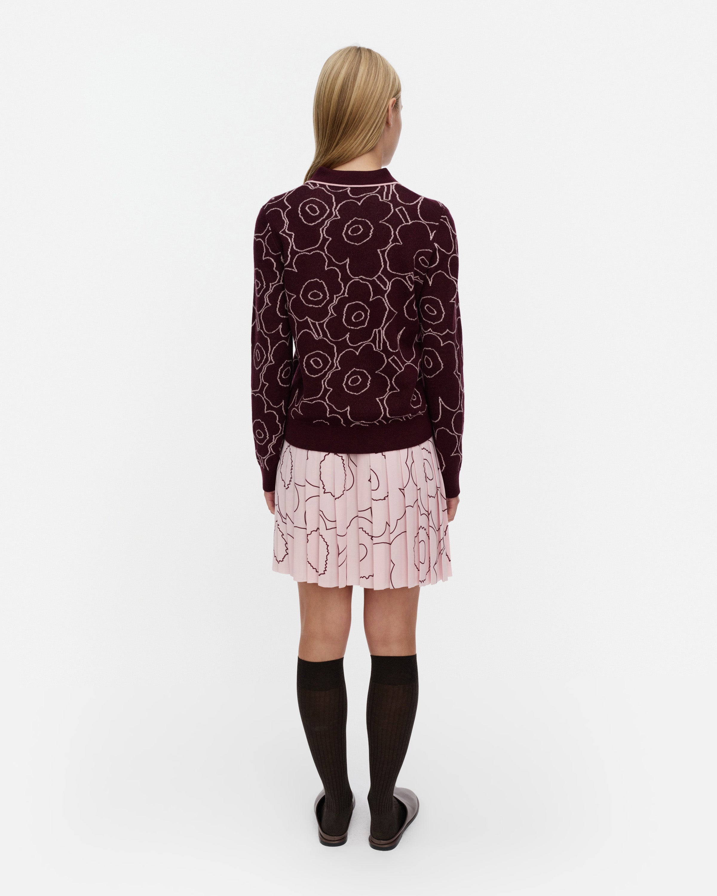 Hahmotelma Outline Unikko Pleated Skirt