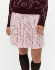 Hahmotelma Outline Unikko Pleated Skirt