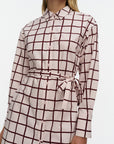 Kuvitelma Iso Ruutu Shirt Dress 90cm
