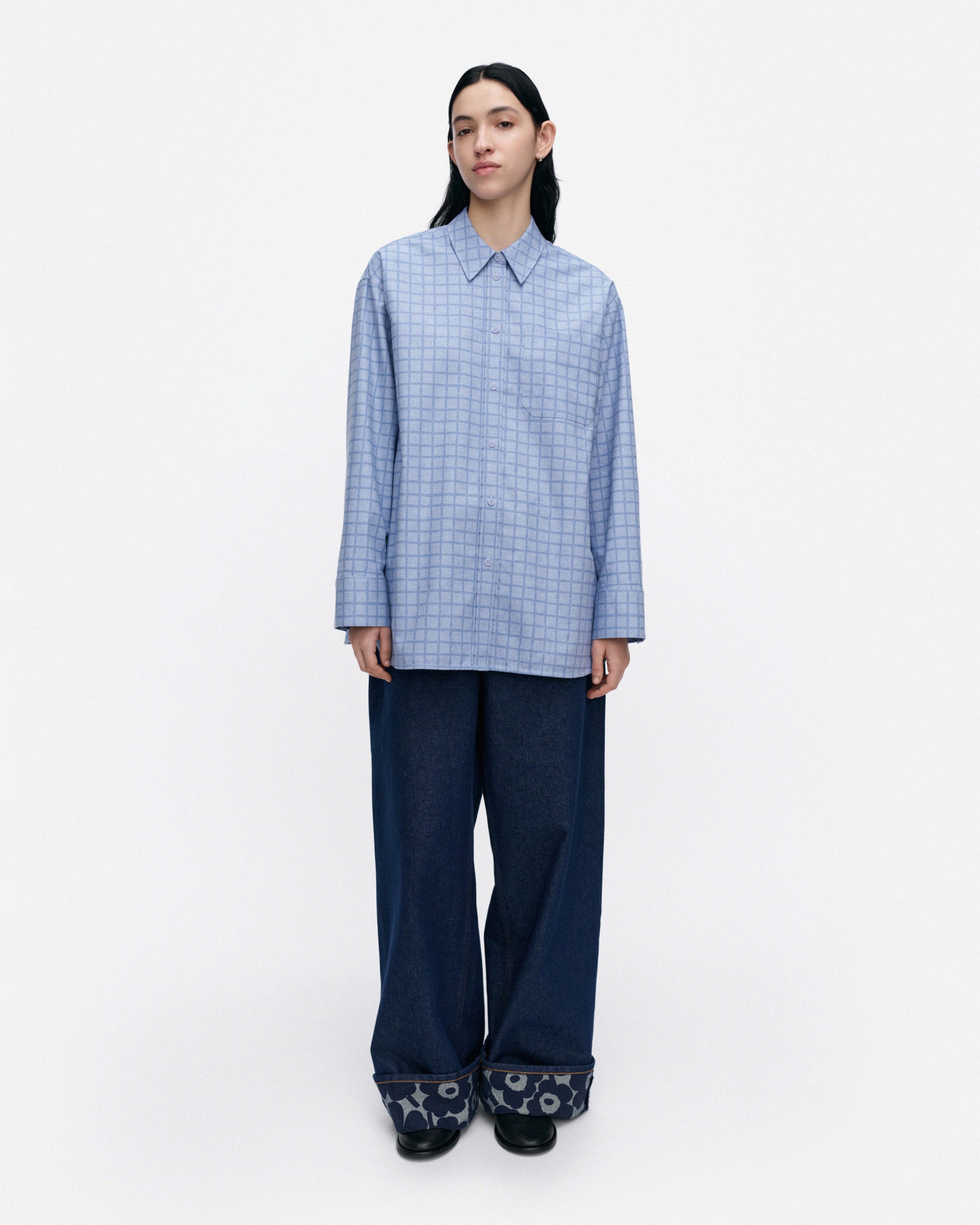 Toistuma Pikku Ruutu Shirt 77cm