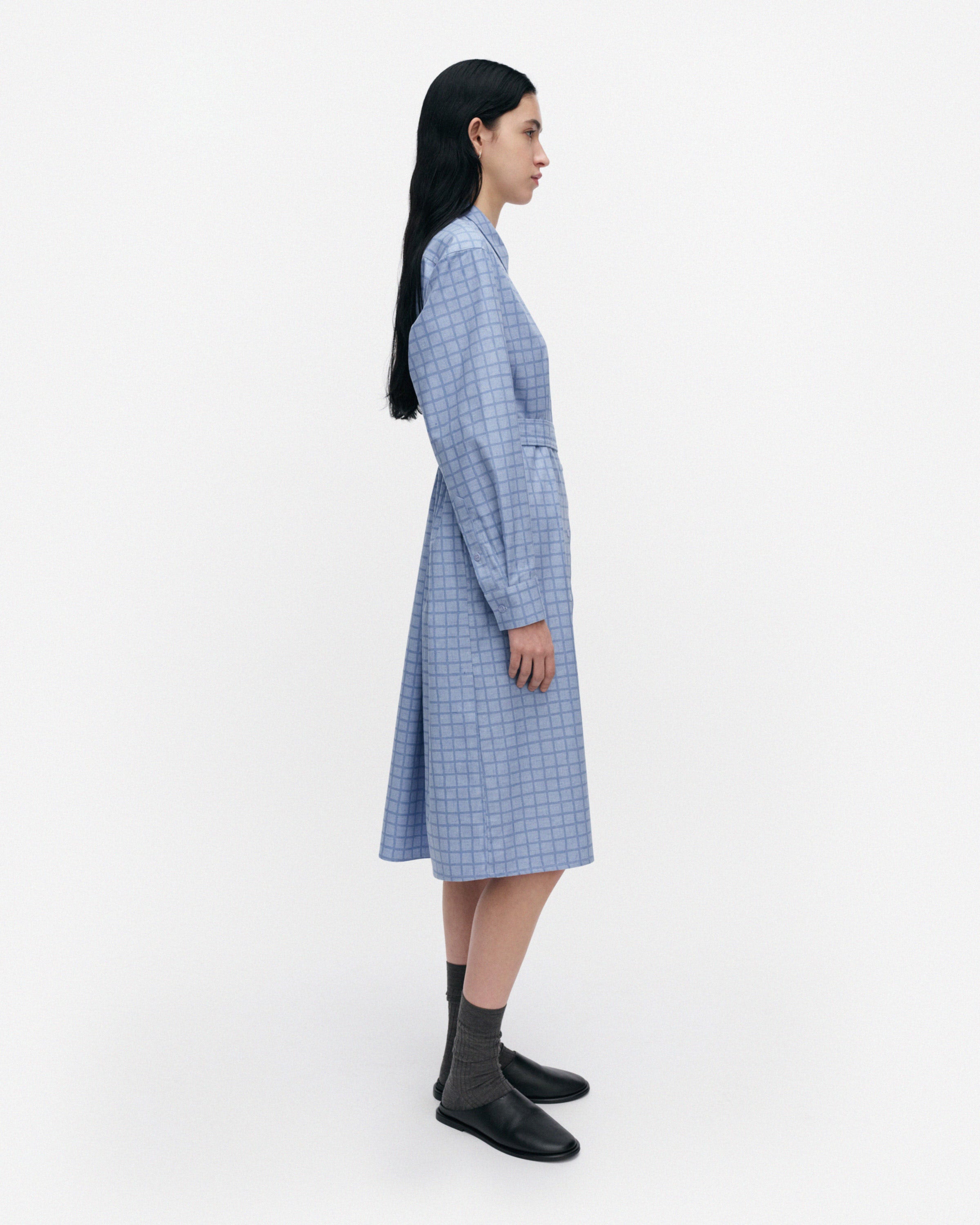Muunnelma Pikku Ruutu Shirt Dress 110cm