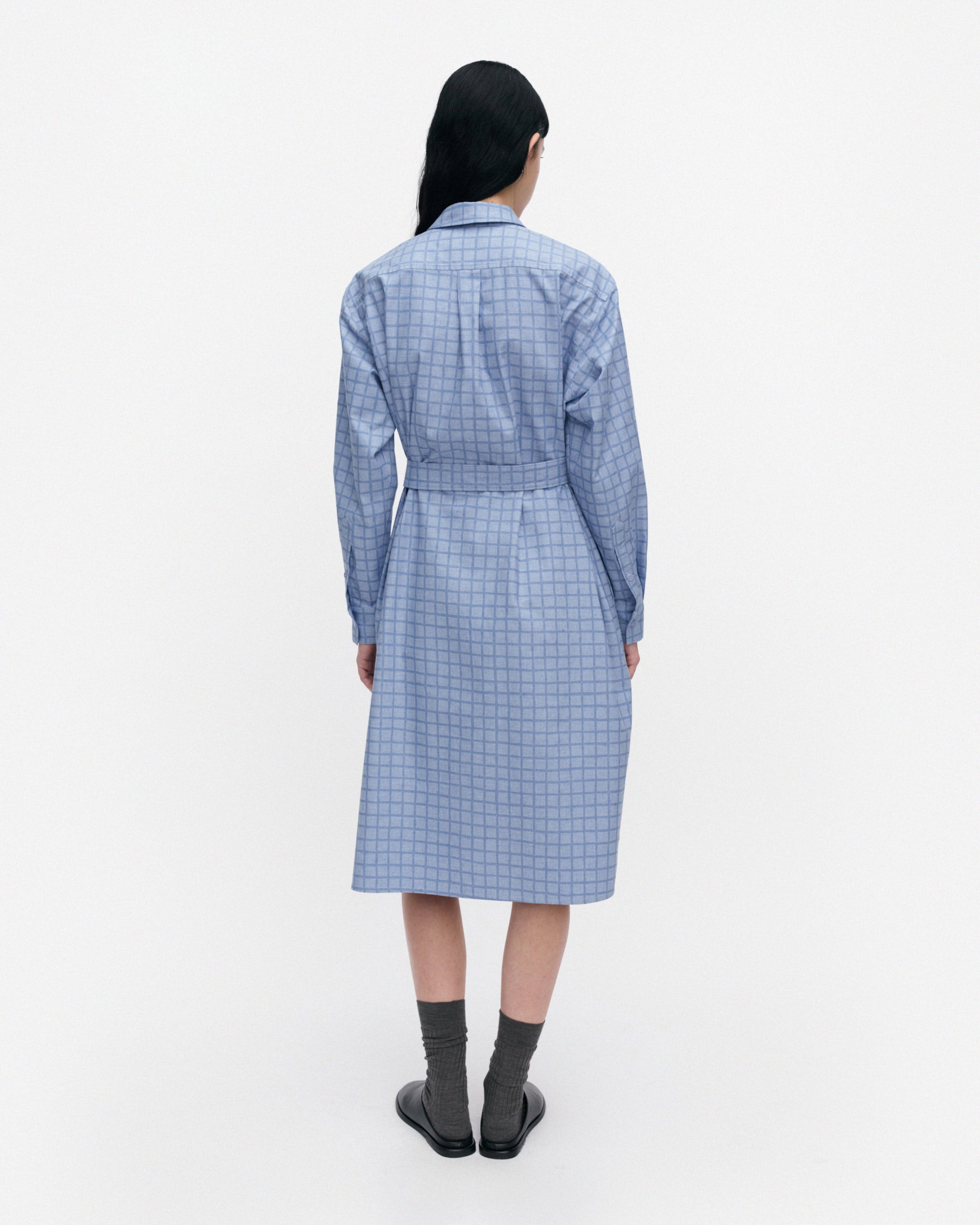 Muunnelma Pikku Ruutu Shirt Dress 110cm