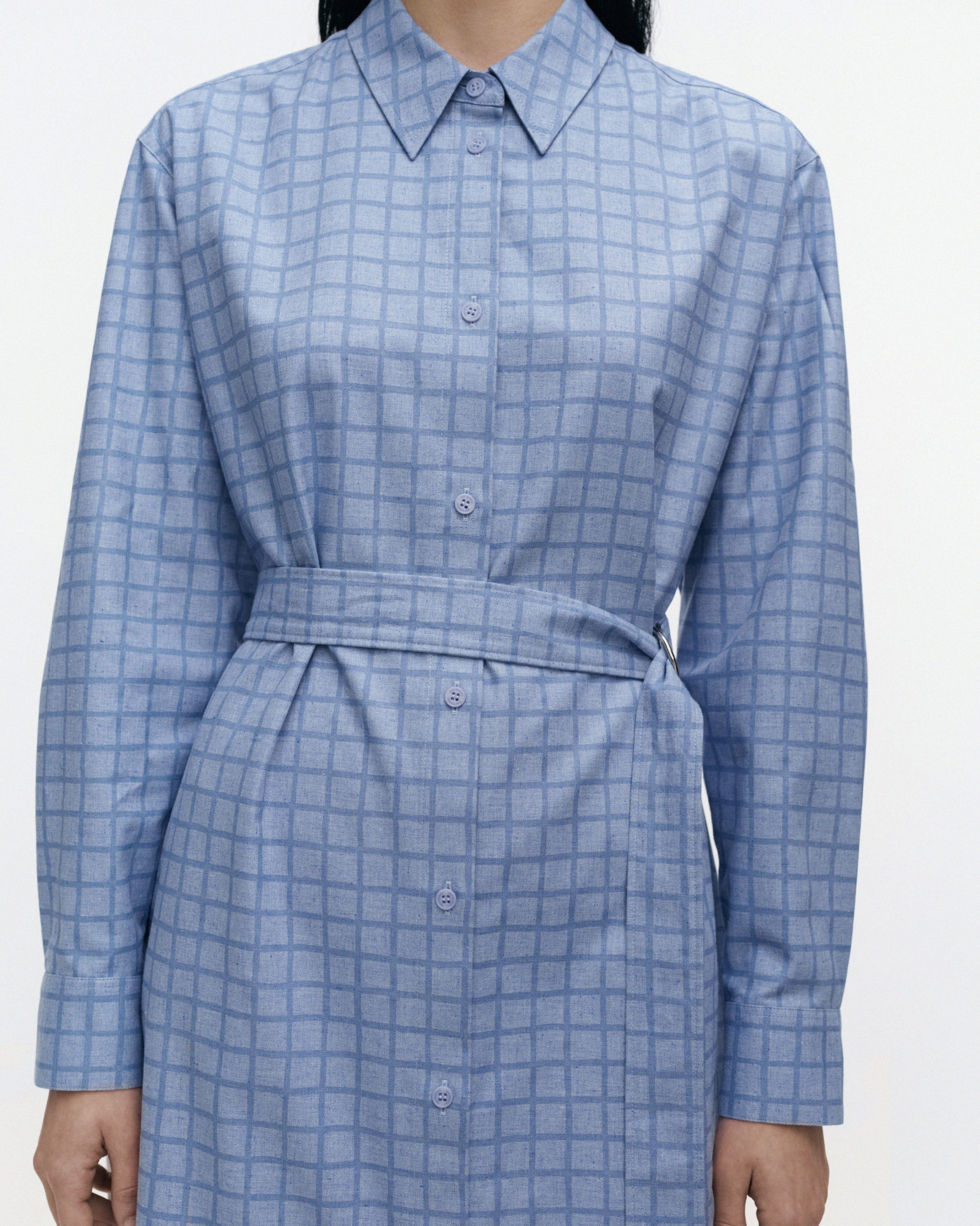 Muunnelma Pikku Ruutu Shirt Dress 110cm