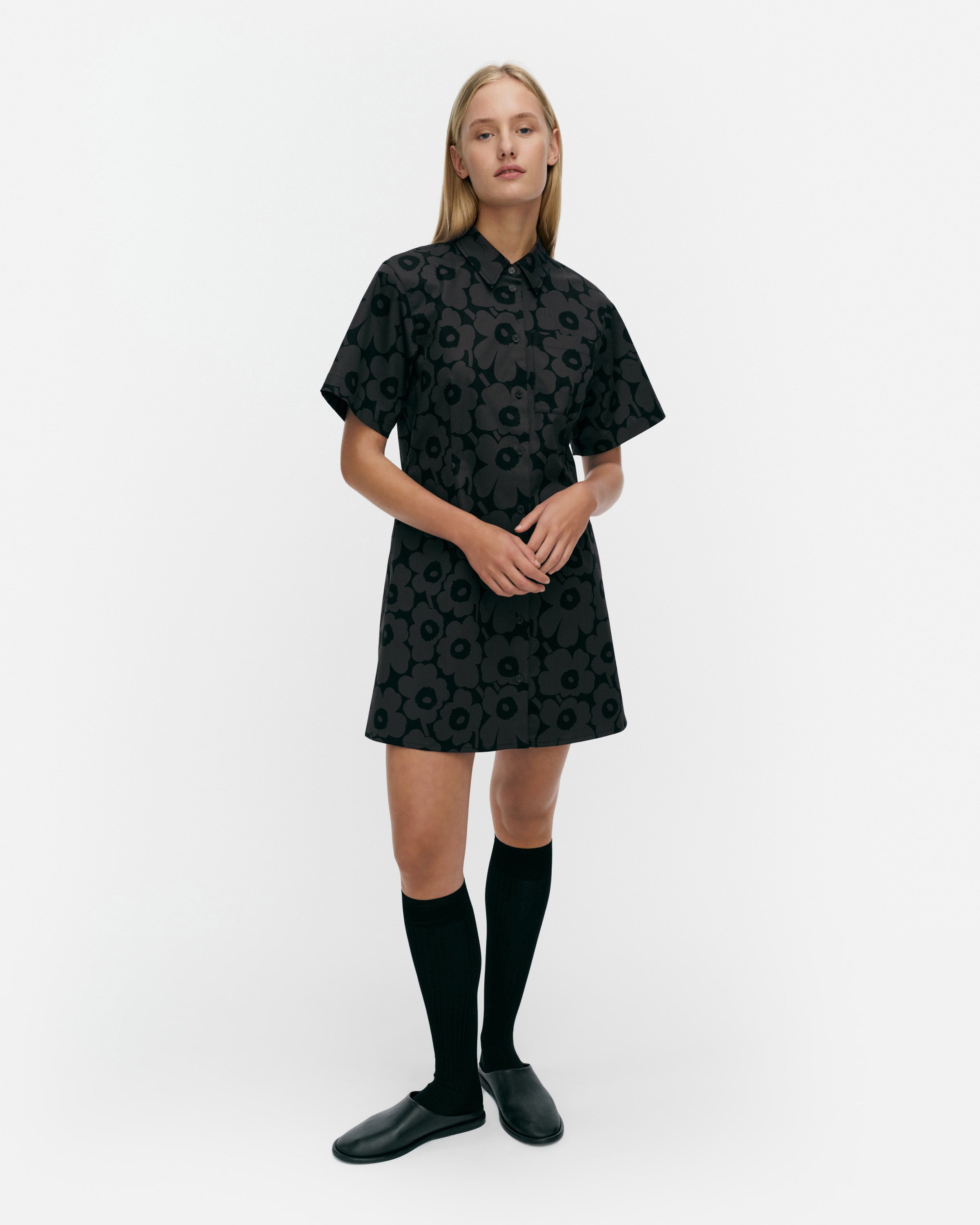Seikkailu Mini Unikko Shift Dress 90cm
