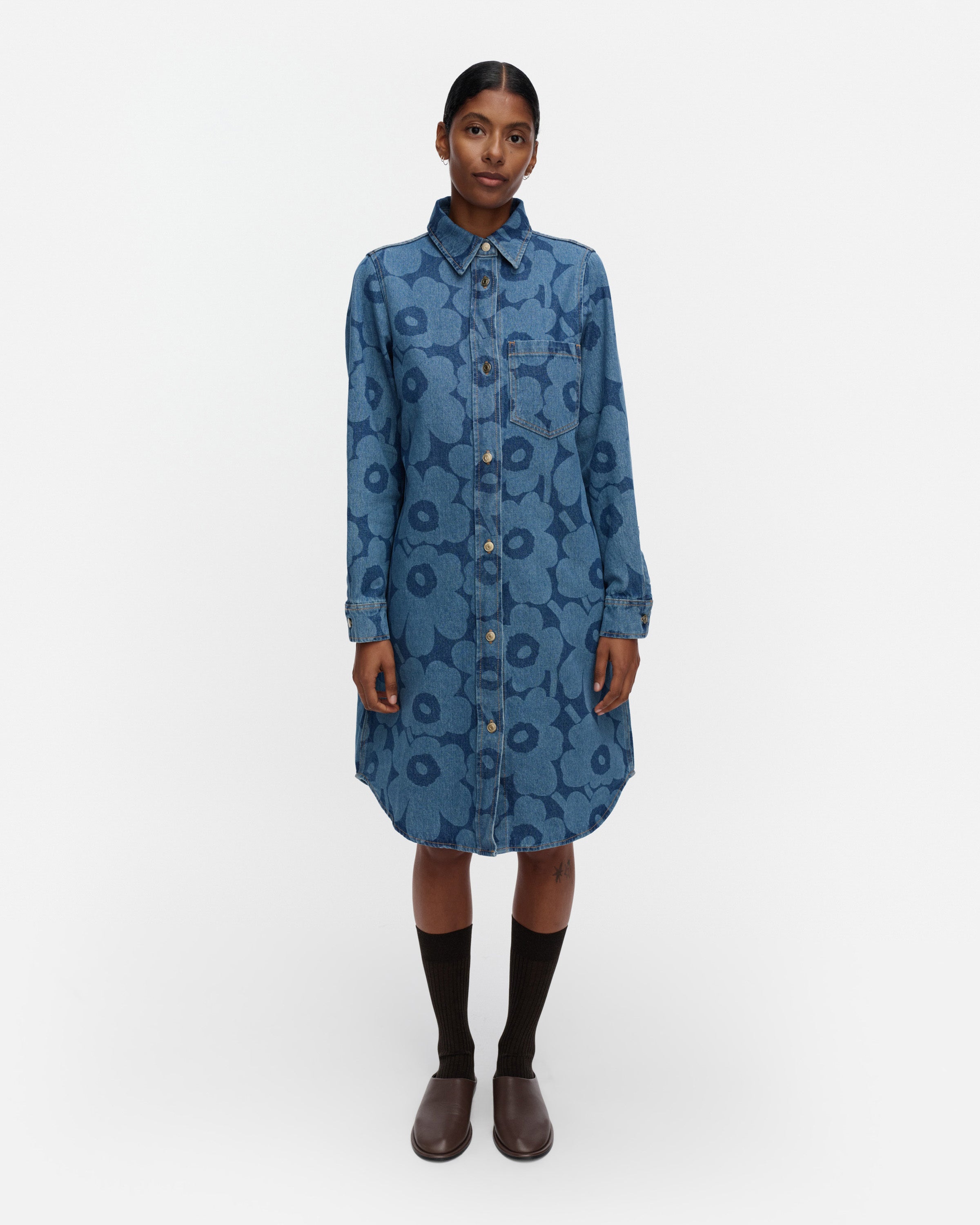 Maridenim Nakemys Unikko Shirt Dress