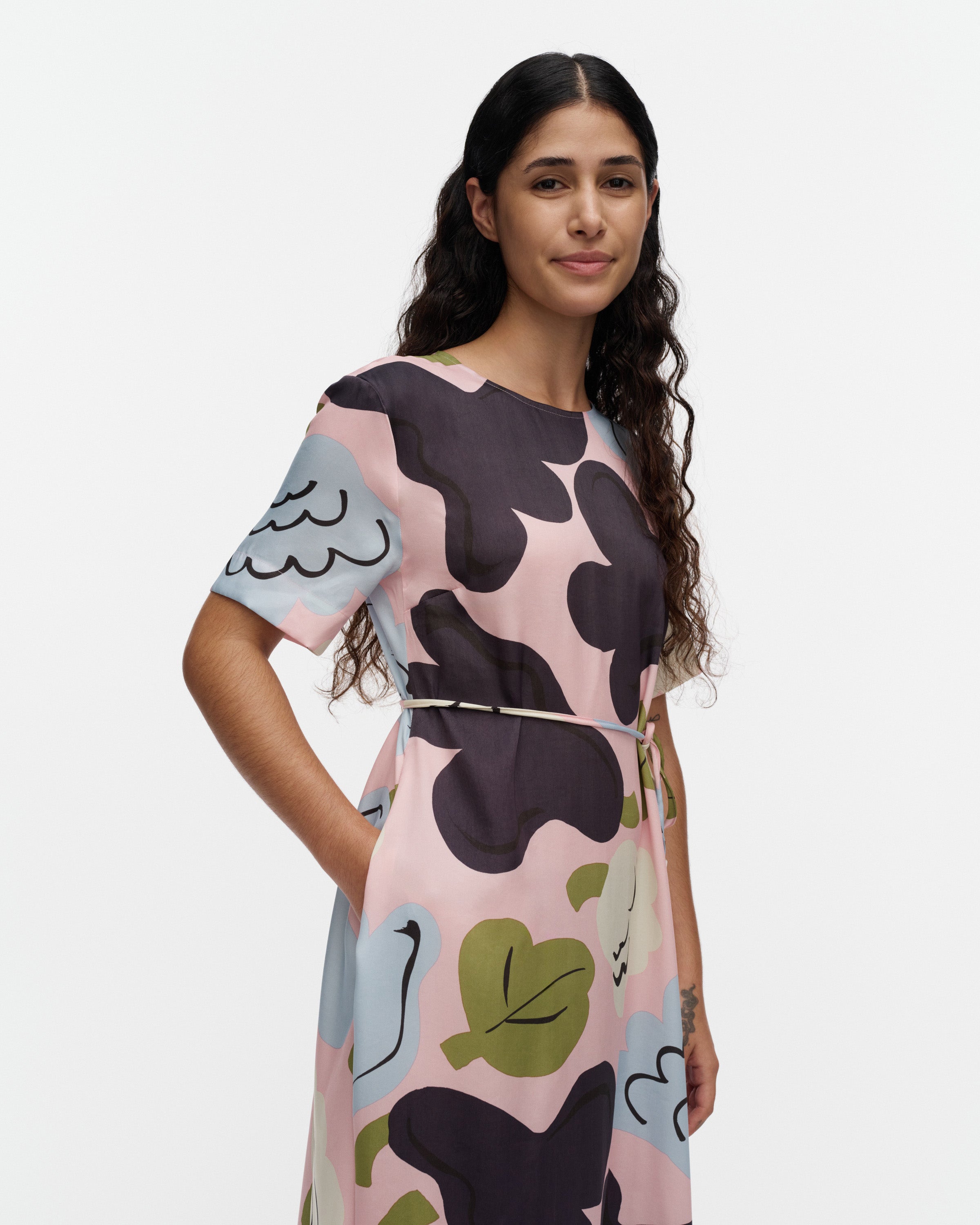 Taipale Kukasta Kukkaan A-Line Maxi Dress