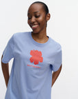 Embla Unikko Placement Short Sleeve Top 71cm